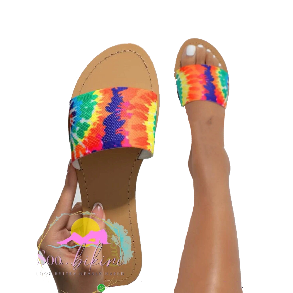 Multicolor Slipper