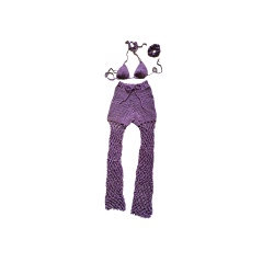 Ladies Swimwear - Crochet Swim Suit Cover  - Size M