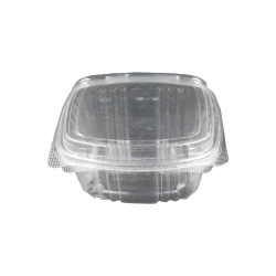 Food Container - Hinged Container - Clear - 16oz