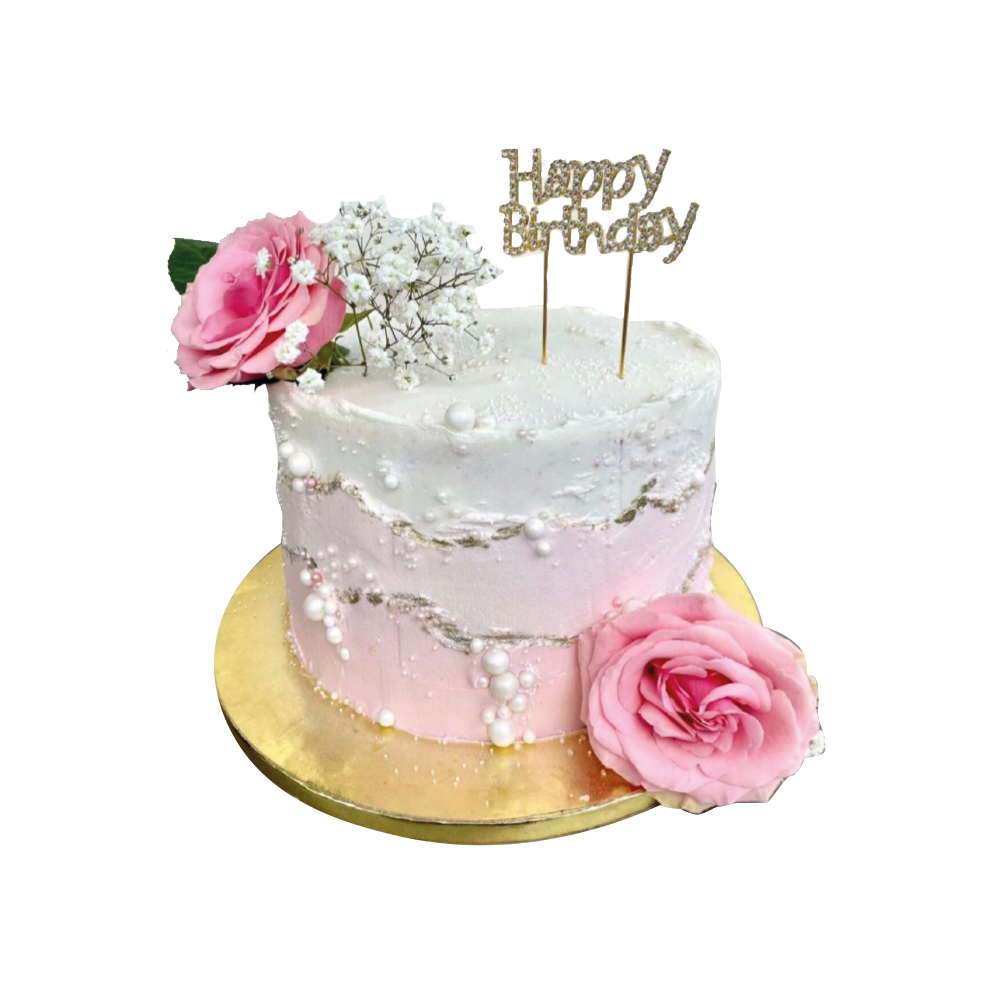 cake-pearls-roses-butter-cream-frosting-with-real-roses-cct-sku-003