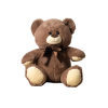 Teddy Bear - Sitting Fluffy - Brown Bear - 14inch 