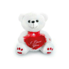 Teddy Bear - White - Light and Sound - 20inch