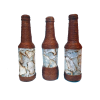 Decorative Bottle - Jute & Burnt Paper 