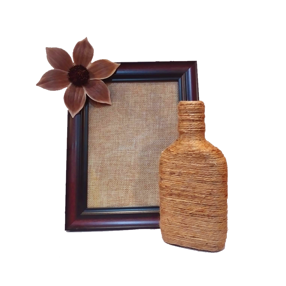 decorative-bottle-picture-frame-burlap-1-bottle-1-frame-ncs-sku-004