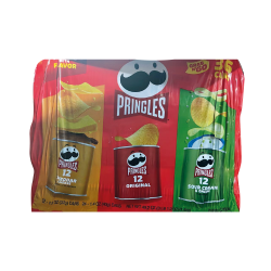 Pringles - Grab n Go Pack - 36 Cans Pringles Pack 