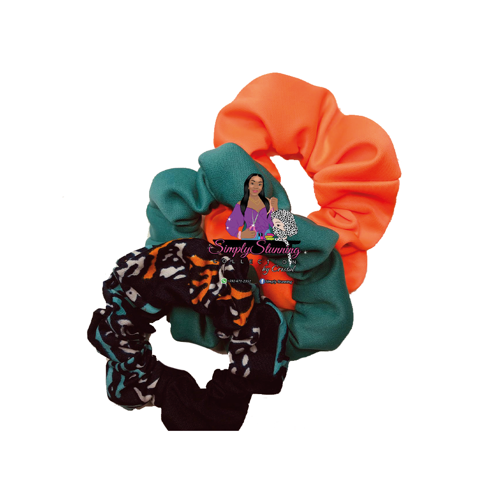 scrunchie-set-three-pieces-scrunchie-set-three-pieces-pink-blue-multicolor-black-red-blue-ssc-sku-015
